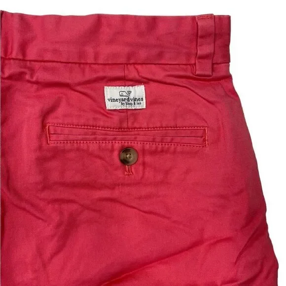 Vineyard Vines Men’s Breaker Shorts Size 32 pink Coral - Picture 4 of 6